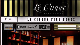 What Lecirque.com.au website looked like in 2018 (5 years ago)