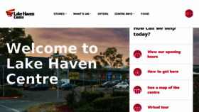 What Lakehavencentre.com.au website looked like in 2018 (5 years ago)