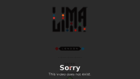 What Limalondon.com website looked like in 2018 (5 years ago)