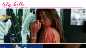 What Lilybelle.co.uk website looked like in 2018 (5 years ago)