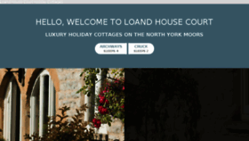 What Loandhousecourt.co.uk website looked like in 2018 (5 years ago)