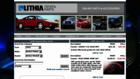 What Lithiatoyotaparts.com website looked like in 2018 (5 years ago)