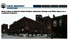 What Lempbrewerycomplex.com website looked like in 2018 (5 years ago)