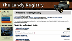 What Landyreg.com website looked like in 2018 (5 years ago)