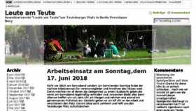 What Leute-am-teute.de website looked like in 2018 (5 years ago)