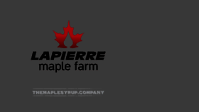 What Lapierremaple.com website looked like in 2018 (5 years ago)