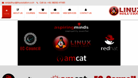 What Linuxsolution.co.in website looked like in 2018 (5 years ago)