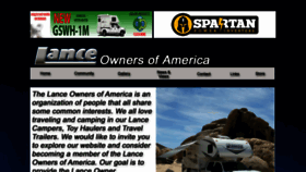 What Lanceowners.org website looked like in 2018 (5 years ago)