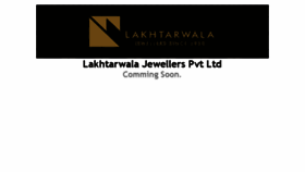 What Lakhtarwala.com website looked like in 2018 (5 years ago)