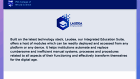 What Laudea.psgcas.ac.in website looked like in 2018 (5 years ago)