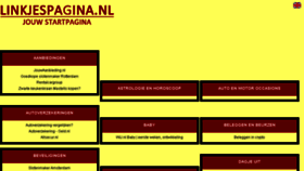 What Linkjespagina.nl website looked like in 2018 (5 years ago)