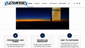 What L2jsunrise.com website looked like in 2018 (5 years ago)