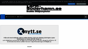 What Larm-soderhamn.se website looked like in 2018 (5 years ago)