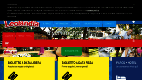What Leolandia.it website looked like in 2018 (5 years ago)