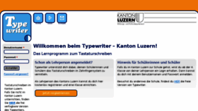 What Lu.typewriter.ch website looked like in 2018 (5 years ago)
