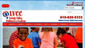 What Lvchildcare.org website looked like in 2018 (5 years ago)