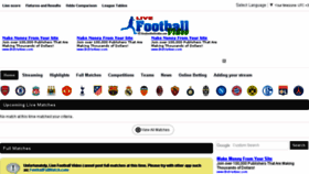 What Livefootballvideo.com website looked like in 2018 (5 years ago)