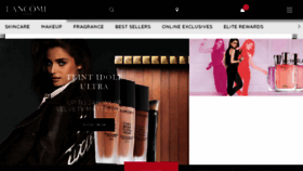 What Lancome.com.my website looked like in 2018 (7 years ago)