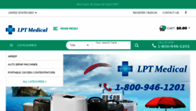What Lptmedical.com website looked like in 2018 (5 years ago)