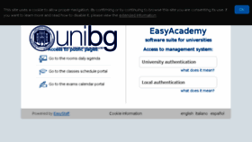 What Logistica.unibg.it website looked like in 2018 (5 years ago)