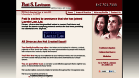 What Levinsonfamilylaw.com website looked like in 2018 (5 years ago)
