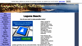 What Laguna-beach-info.com website looked like in 2018 (5 years ago)