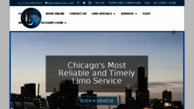 What Limosinn.com website looked like in 2018 (5 years ago)