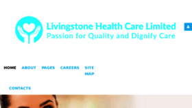 What Livingstonehealthcare.co.uk website looked like in 2018 (5 years ago)