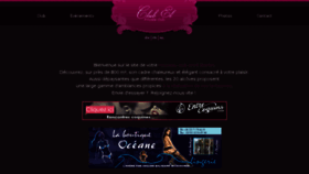 What Leclubel.com website looked like in 2018 (5 years ago)