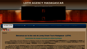 What Lonelydream-toursmadagascar.com website looked like in 2018 (5 years ago)
