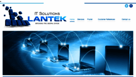 What Lantekcomputers.com website looked like in 2018 (5 years ago)