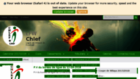What Lfwchlef.com website looked like in 2018 (5 years ago)