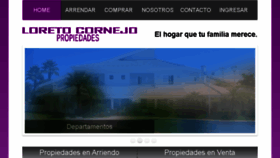 What Loretocornejo.cl website looked like in 2018 (5 years ago)