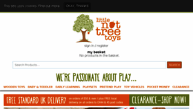 What Littlenuttreetoys.com website looked like in 2018 (5 years ago)