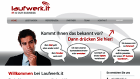 What Laufwerk.it website looked like in 2018 (5 years ago)