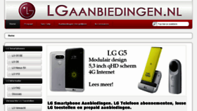 What Lgaanbiedingen.nl website looked like in 2018 (5 years ago)
