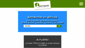 What Lestringuez.com website looked like in 2018 (5 years ago)