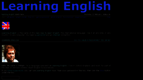 What Learningenglish.net website looked like in 2018 (5 years ago)