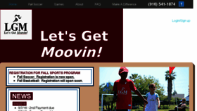 What Letsgetmoovin.com website looked like in 2018 (5 years ago)