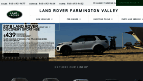 What Landroverfarmingtonvalley.com website looked like in 2018 (5 years ago)