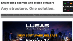 What Lusas.com website looked like in 2018 (5 years ago)