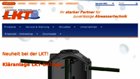 What Lkt-luckau.de website looked like in 2018 (5 years ago)