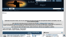 What Leben-mit-angst.de website looked like in 2018 (5 years ago)