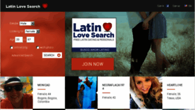 What Latinlovesearch.com website looked like in 2018 (5 years ago)