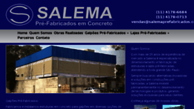 What Lajesalema.com.br website looked like in 2018 (5 years ago)