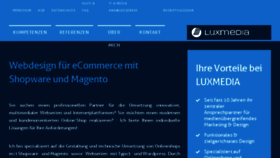 What Lux-media.de website looked like in 2018 (5 years ago)