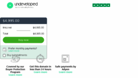 What Linkz.net website looked like in 2018 (7 years ago)