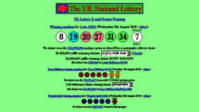 What Lottery.merseyworld.com website looked like in 2018 (5 years ago)