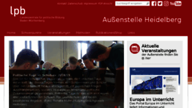 What Lpb-heidelberg.de website looked like in 2018 (5 years ago)