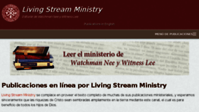 What Librosdelministerio.org website looked like in 2018 (5 years ago)